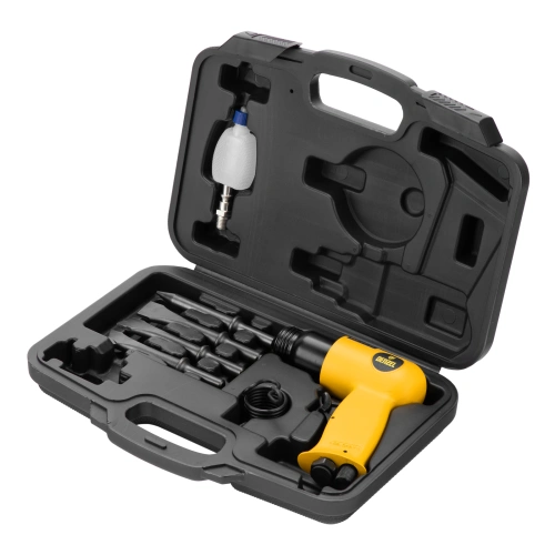 Пневматический молоток НР4500 + набор насадок, 113 л/мин, 4500 уд/мин Denzel по ценам производителя в Екатеринбурге с доставкой по всей России