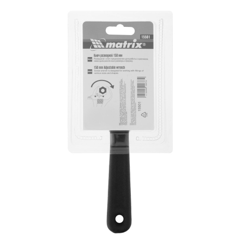 Ключ разводной, 150 мм Matrix по ценам производителя в Екатеринбурге с доставкой по всей России