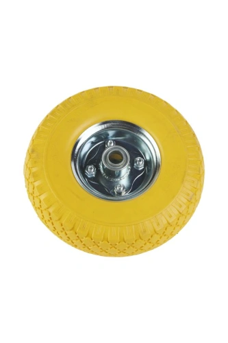 Колесо литое полиуретановое 260 мм PU 1804 с железным ободом (20 мм шариковый подишпник) по ценам производителя в Екатеринбурге с доставкой по всей России