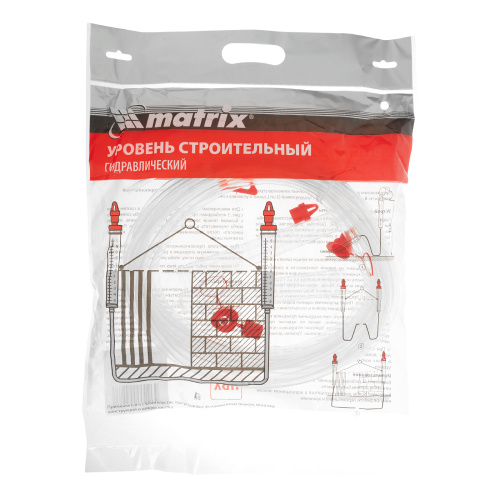 Гидроуровень,удлиненная колба, рельефная градуировка, 10м Matrix по ценам производителя в Екатеринбурге с доставкой по всей России