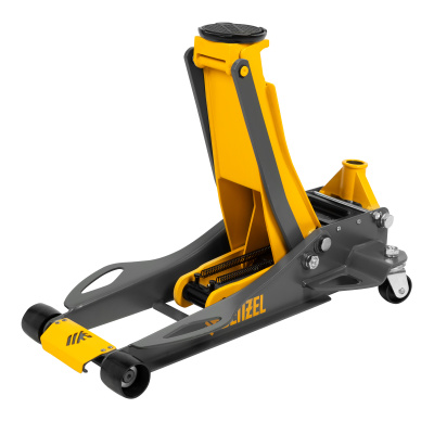 Домкрат гидравлический подкатной, 3 т, 75-500 мм, быстрый подъем, низкий подхват, проф. Denzel по ценам производителя в Екатеринбурге с доставкой по всей России