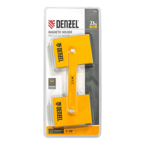 Фиксатор магнитный регулируемый для сварочных работ усилие 50 LB Denzel по ценам производителя в Екатеринбурге с доставкой по всей России