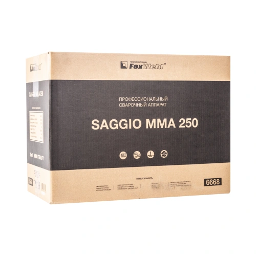 Сварочный аппарат SAGGIO MMA 250 по ценам производителя в Екатеринбурге с доставкой по всей России