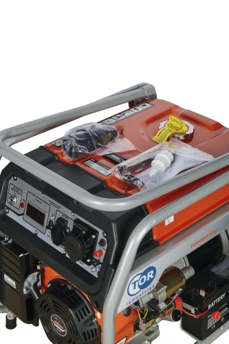 Генератор бензиновый 9,0 кВт 220В 26 л с электростартером и колесами TOR KM13000H по ценам производителя в Екатеринбурге с доставкой по всей России