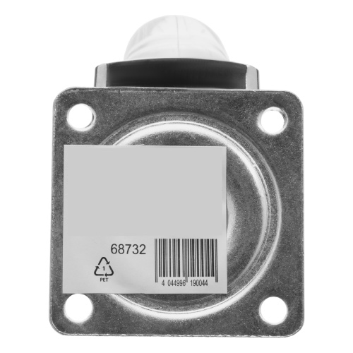 Колесо ПУ прозрачное поворотное d-50 мм, крепление платформенное Сибртех по ценам производителя в Екатеринбурге с доставкой по всей России