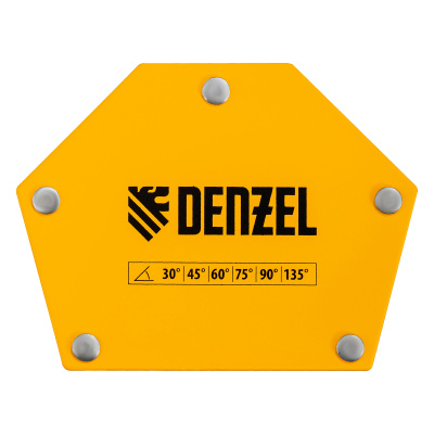 Фиксатор магнитный для сварочных работ усилие 50 LB, 30х45х60х75х90х135 град. Denzel по ценам производителя в Екатеринбурге с доставкой по всей России