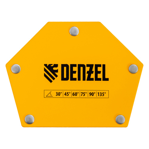 Фиксатор магнитный для сварочных работ усилие 50 LB, 30х45х60х75х90х135 град. Denzel по ценам производителя в Екатеринбурге с доставкой по всей России