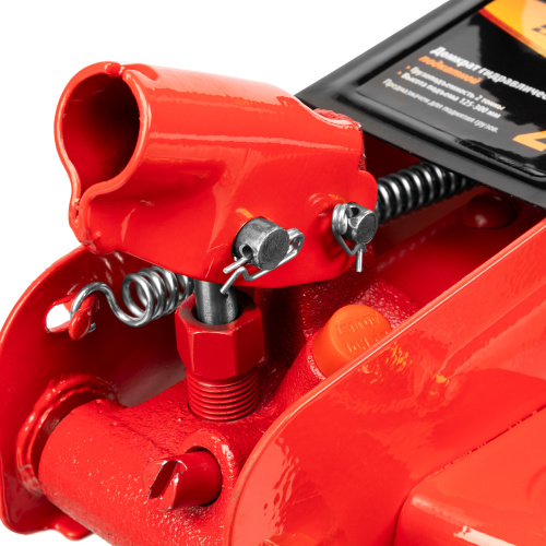 Домкрат гидравлический подкатной, 2 т, h подъема 125-300 мм, в пластиковом кейсе Sparta по ценам производителя в Екатеринбурге с доставкой по всей России