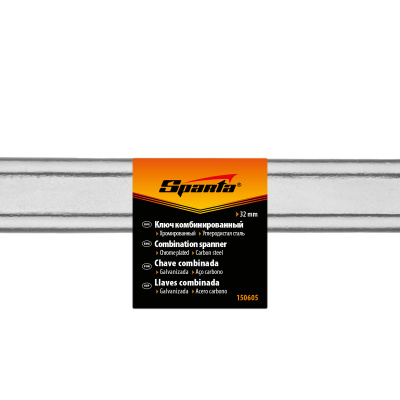 Ключ комбинированный, 32 мм, хромированный Sparta по ценам производителя в Екатеринбурге с доставкой по всей России