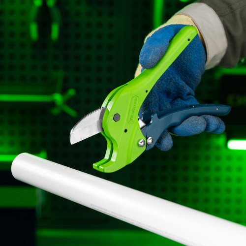 Ножницы для резки изделий из пластика, усиленные, полуавтомат, D до 35 мм Сибртех по ценам производителя в Екатеринбурге с доставкой по всей России