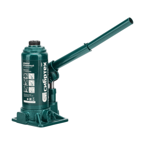 Домкрат гидравлический бутылочный, 5 т, 180-340 мм Сибртех по ценам производителя в Екатеринбурге с доставкой по всей России