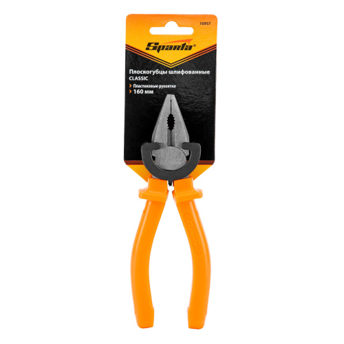 Плоскогубцы Classic, 160 мм, шлифованные, пластмассовые рукоятки Sparta по ценам производителя в Екатеринбурге с доставкой по всей России