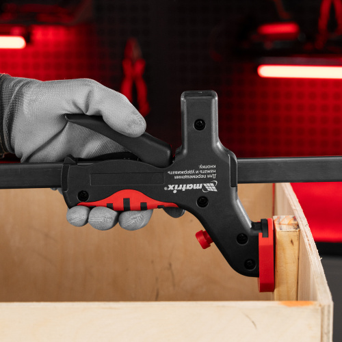 Струбцина универсальная F-образная, 760 х 1065 х 90 мм, пластмассовый корпус Matrix по ценам производителя в Екатеринбурге с доставкой по всей России