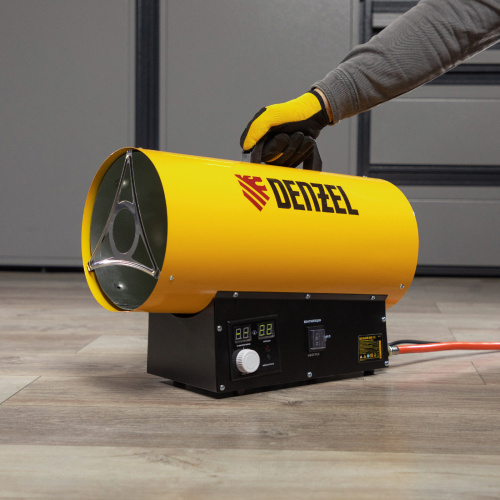 Газовая тепловая пушка GHG-15i, 15 кВт, цифровой термостат, пропан-бутан Denzel по ценам производителя в Екатеринбурге с доставкой по всей России
