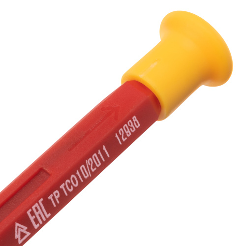 Отвертка со сменными жалами, диэлектрическая до 1000 В, 9 предметов, CrV Сибртех по ценам производителя в Екатеринбурге с доставкой по всей России