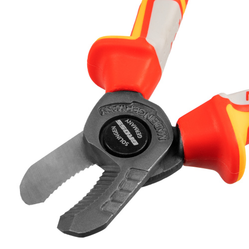 Кабелерез, диэлектрические рукоятки до 1000 В, трехкомпонентные рукоятки, 160 мм Gross по ценам производителя в Екатеринбурге с доставкой по всей России