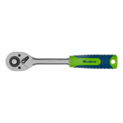 Ключ-трещотка 3/8", 45 зубьев, с быстрым сбросом, матовый хром Сибртех по ценам производителя в Екатеринбурге с доставкой по всей России