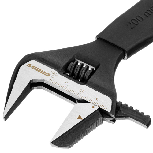 Ключ разводной, переставная губка, 200 мм, CRV GROSS по ценам производителя в Екатеринбурге с доставкой по всей России