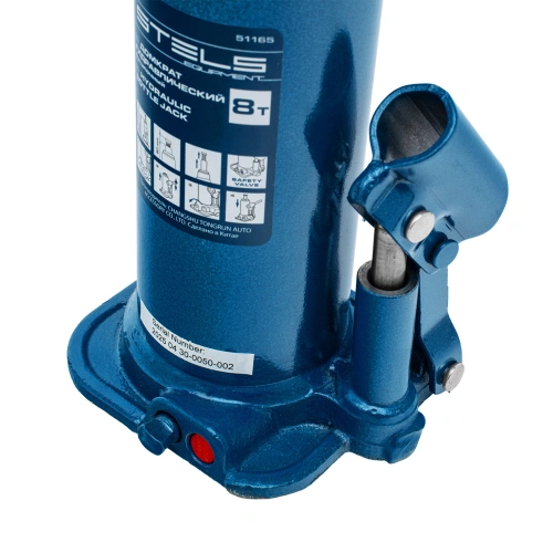 Домкрат гидравлический бутылочный, 8 т, h подъема 222-447 мм Stels по ценам производителя в Екатеринбурге с доставкой по всей России