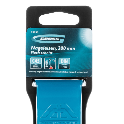 Лом-гвоздодер, плоскопрофильный, 380 x 35 x 8мм Gross по ценам производителя в Екатеринбурге с доставкой по всей России