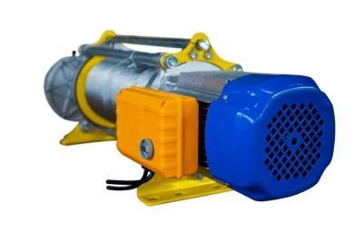 Лебедка электрическая  300/600кг 100/50м с канатом 380В 24м/мин алюминиевый корпус TOR KCD (TSA) по ценам производителя в Екатеринбурге с доставкой по всей России