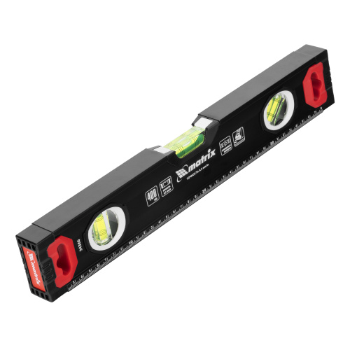 Уровень алюминиевый, усиленный, фрезерованный, 3 глазка, 400 мм Matrix по ценам производителя в Екатеринбурге с доставкой по всей России