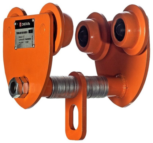 Тележка для тали  холостая  10 т СибТаль по ценам производителя в Екатеринбурге с доставкой по всей России