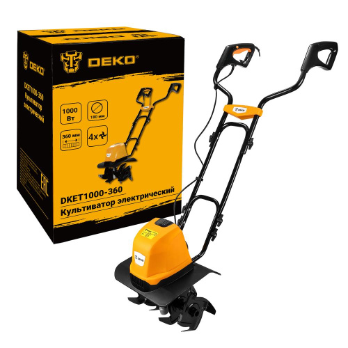 Культиватор электрический DEKO DKET1000-360, 1000 Вт по ценам производителя в Екатеринбурге с доставкой по всей России