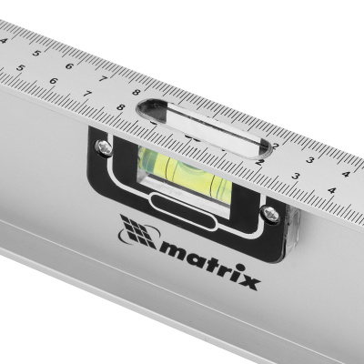 Уровень алюминиевый "Рельс", 1200 мм, 3 глазка (1 поворотный) Matrix по ценам производителя в Екатеринбурге с доставкой по всей России