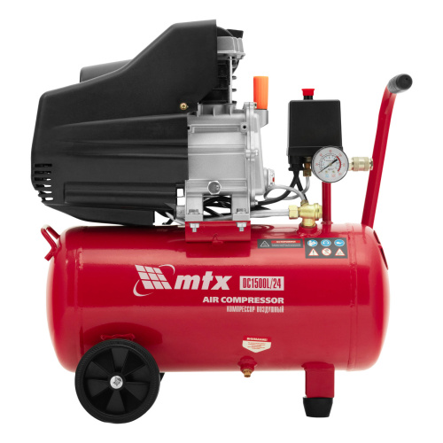 Компрессор воздушный DC1500L/24, 1,5 кВт, 24 л, 210 л/мин MTX по ценам производителя в Екатеринбурге с доставкой по всей России