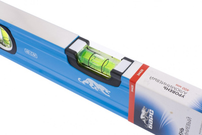 Уровень алюминиевый, 400 мм, профиль 1,6 мм, фрезерованный, ударопрочные заглушки, 3 глазка Барс по ценам производителя в Екатеринбурге с доставкой по всей России