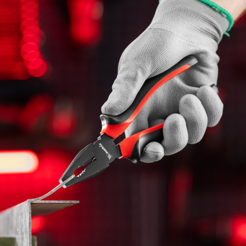 Плоскогубцы комбинированные Black Nickel, 160 мм, двухкомпонентные рукоятки Matrix по ценам производителя в Екатеринбурге с доставкой по всей России