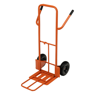 Тележка ручная двухколесная TTP2-01.00.000, грузоподъемность 190 кг, пневматические колеса d 260 мм, платформа 580 х 290 мм Сибртех по ценам производителя в Екатеринбурге с доставкой по всей России