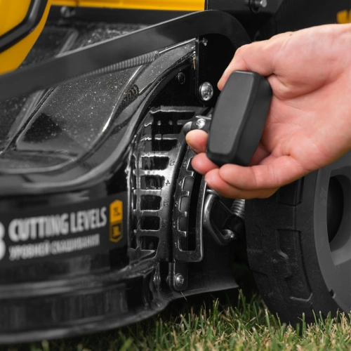 Газонокосилка аккумуляторная бесщет. DLM-460, 460 мм, травосб. 65 л., Li-Ion, 40 В Denzel по ценам производителя в Екатеринбурге с доставкой по всей России