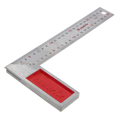 Угольник стальной, 250 мм, градуировка Matrix по ценам производителя в Екатеринбурге с доставкой по всей России