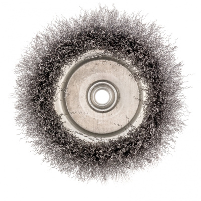 Щетка для УШМ, 150 мм, М14, "чашка", витая проволока 0.3 мм Сибртех по ценам производителя в Екатеринбурге с доставкой по всей России