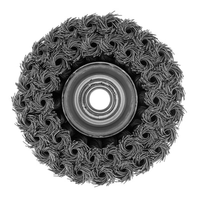 Щетка для УШМ, 100 мм, М14, "чашка", двухрядная, крученая проволока 0.5 мм Matrix по ценам производителя в Екатеринбурге с доставкой по всей России