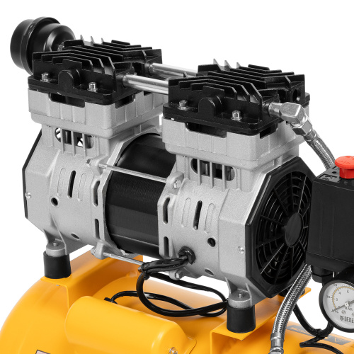 Компрессор DLS950/24 безмаслянный малошумный 950 Вт, 165 л/мин, ресивер 24 л Denzel по ценам производителя в Екатеринбурге с доставкой по всей России