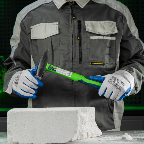 Молоток слесарный, 600 г, фибергласовая обрезиненная рукоятка Сибртех по ценам производителя в Екатеринбурге с доставкой по всей России