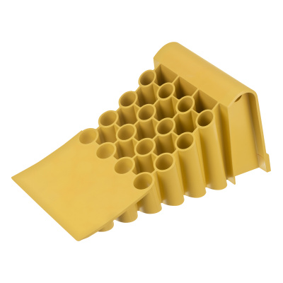 Упор противооткатный для грузового транспорта, ЖЕЛТЫЙ, 35 т, 438х200х205 мм Stels по ценам производителя в Екатеринбурге с доставкой по всей России