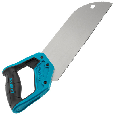 Пила для фанеры с запилом Piranha, 300 мм/12", 11-12 TPI, каленый зуб 3D, двухкомпонентная рукоятка Gross по ценам производителя в Екатеринбурге с доставкой по всей России