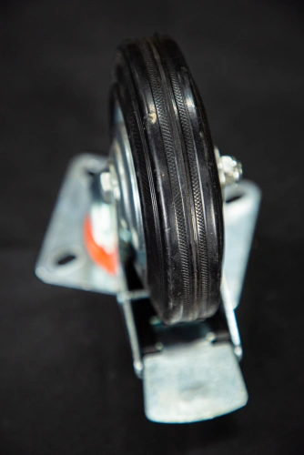 Колесо поворотное резина SRCLb 55 125 мм с тормозом (N) по ценам производителя в Екатеринбурге с доставкой по всей России