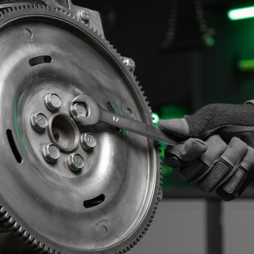 Набор ключей комбинированных 6-17 мм, 6 шт., CrV, матовый хром Stels по ценам производителя в Екатеринбурге с доставкой по всей России