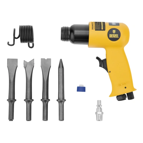 Пневматический молоток НР4500 + набор насадок, 113 л/мин, 4500 уд/мин Denzel по ценам производителя в Екатеринбурге с доставкой по всей России