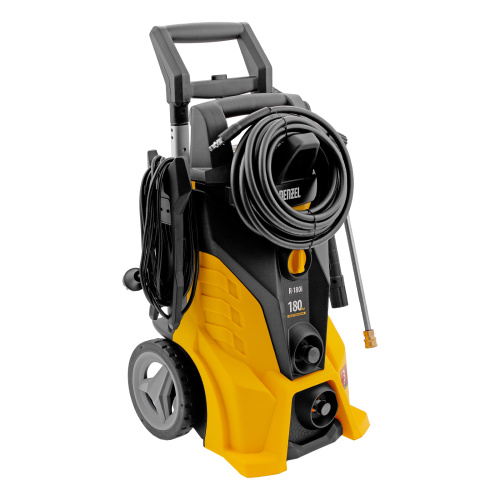 Моечная машина высокого давления R-180i, 2400 Вт, 180 бар, 7.5 л/мин, асинхронный двигатель Denzel по ценам производителя в Екатеринбурге с доставкой по всей России