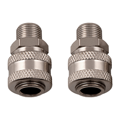 Муфта универсальная быстросъемная ("мама") 3/8, внешняя резьба, 2 шт, Stels по ценам производителя в Екатеринбурге с доставкой по всей России