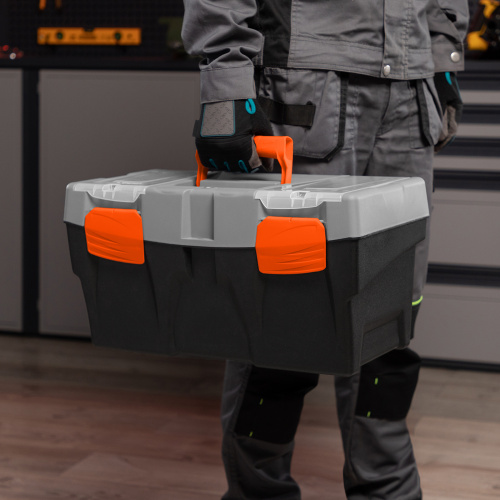 Ящик для инструмента 20", 500 х 260 х 260 мм, пластик Stels по ценам производителя в Екатеринбурге с доставкой по всей России