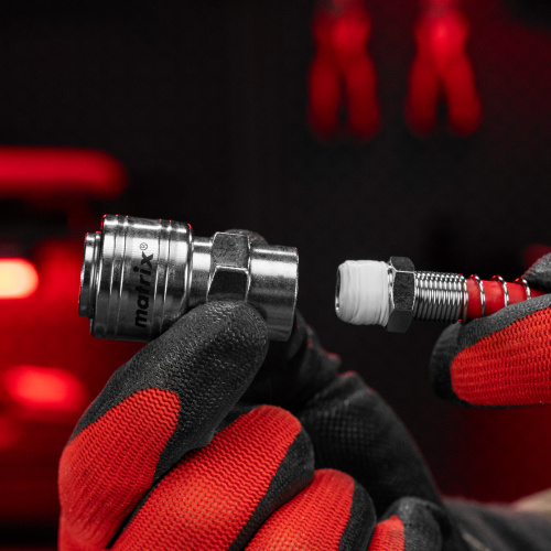 Набор переходников, быстросъемное соединение, резьбовое соед, 2 шт, внутр. D 1/4 Matrix по ценам производителя в Екатеринбурге с доставкой по всей России