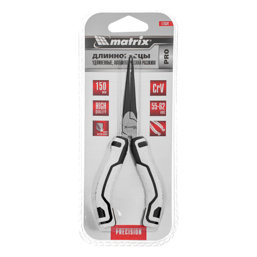 Длинногубцы Mini удлиненные, 150 мм, авторазжим, Pro Matrix по ценам производителя в Екатеринбурге с доставкой по всей России