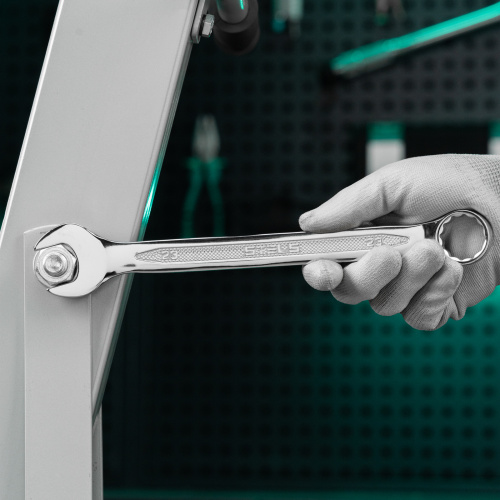 Ключ комбинированный, 23 мм, CrV, антислип Stels по ценам производителя в Екатеринбурге с доставкой по всей России